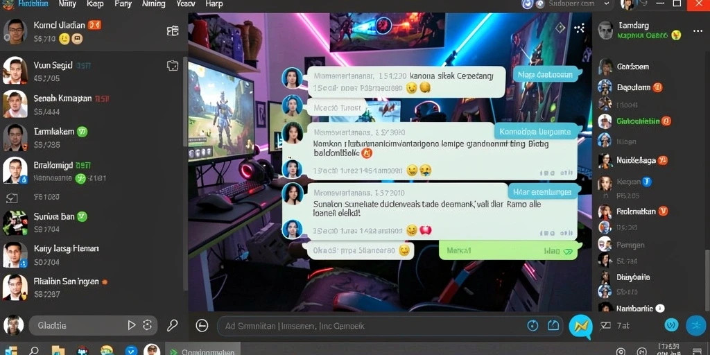 hanabi88 - Fitur sosial untuk bermain bersama teman.