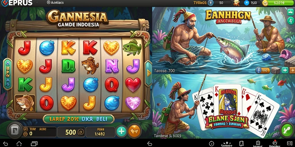 idpking - Peta permainan yang luas dengan banyak tantangan.